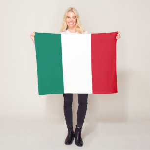 Italy flag Italia Italian Il Tricolore Fleece Blanket