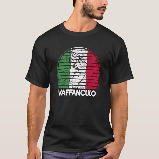 Italy Flag Italian Flag Vintage Italy T-Shirt (Front)