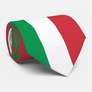 Italy Flag Italian Pride Europe Country Tie