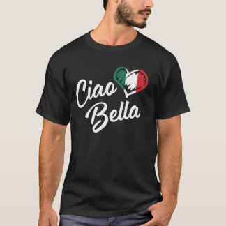 Italy Flag Italy Vintage Italia Italiano Italian T-Shirt
