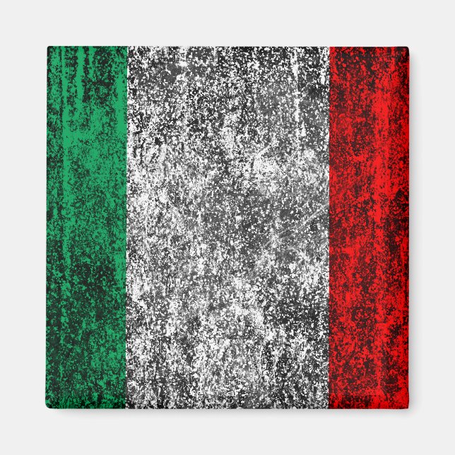 italy flag magnet (Front)