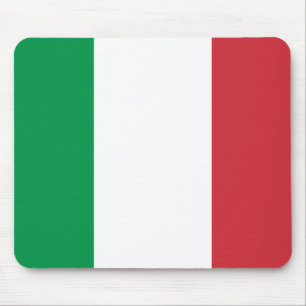 Italy flag mouse pad