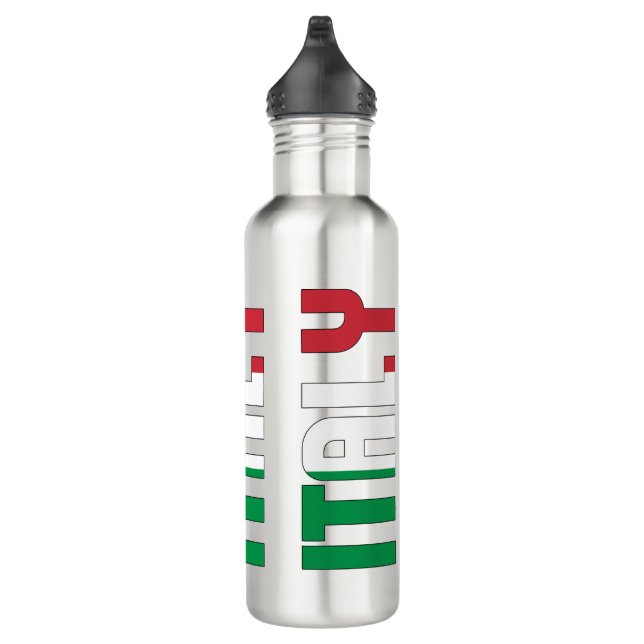 Italy Flag Patriotic 710 Ml Water Bottle (Right)