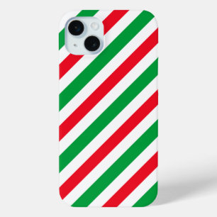 Italy flag pattern iPhone 15 mini case