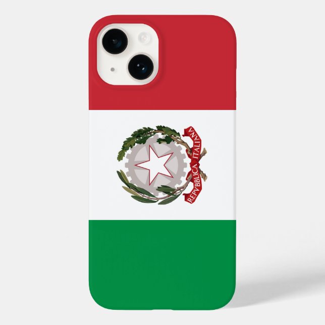 Italy flag phone case (Back)
