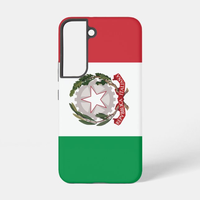 Italy flag phone case (Back)