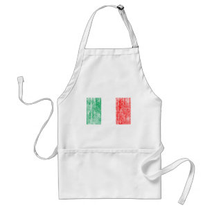italy flag standard apron
