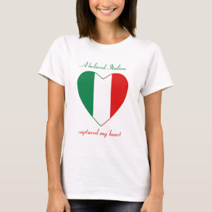 Italy Flag Sweetheart T-Shirt