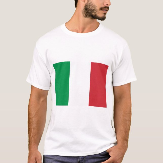 Italy Flag T-Shirt (Front)