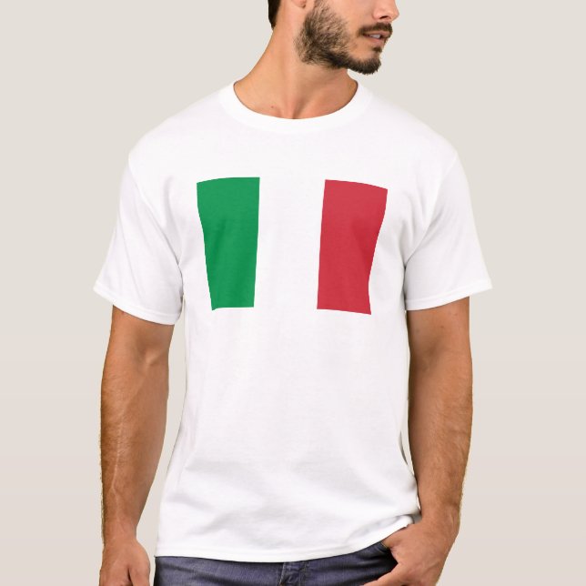 Italy Flag T-Shirt (Front)