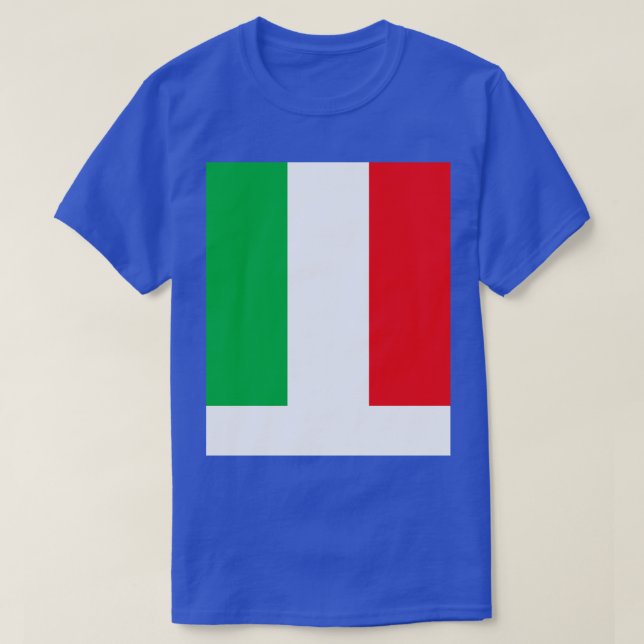 Italy Flag T-Shirt (Design Front)