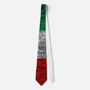 italy flag tie