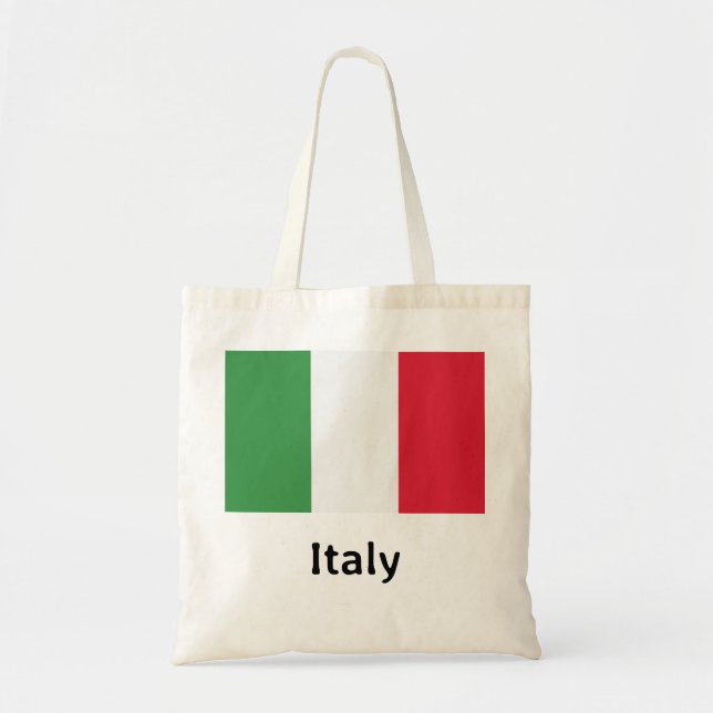 Italy Flag Tote Bag (Front)