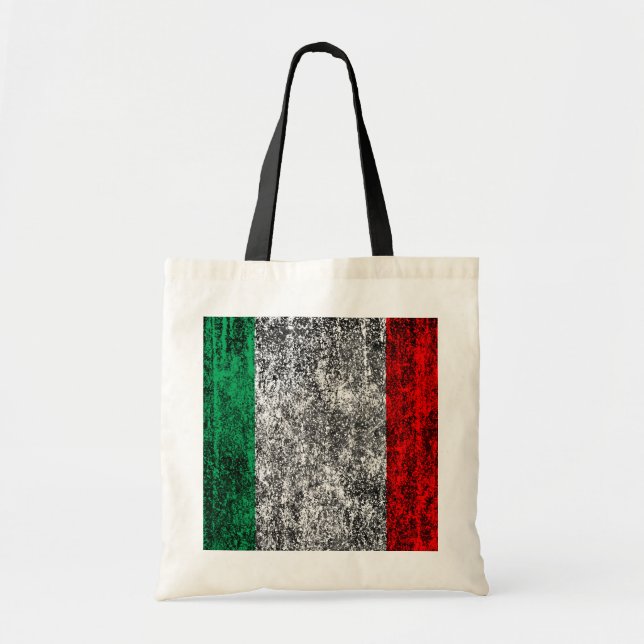 italy flag tote bag (Front)