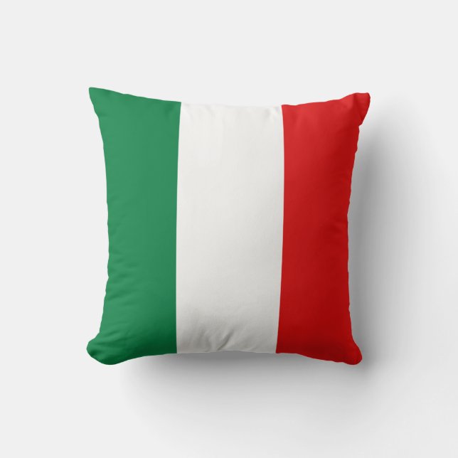 Italy Flag x Flag Pillow (Front)
