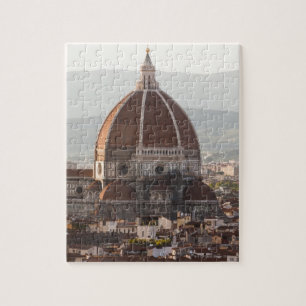 Italy, Florence, Dome of Duomo cathedral Jigsaw Puzzle