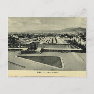 Italy, Florence, Firenze,Train station Postcard