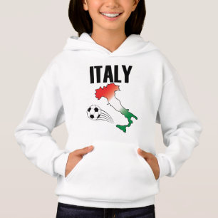 Italy Football Fan Map Boot Soccer Ball