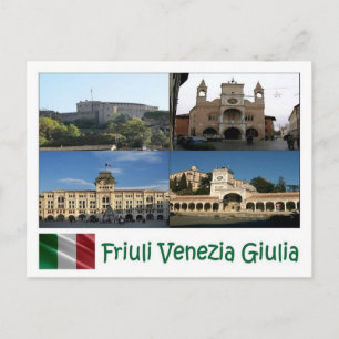 Italy - Friuli Venice Giulia - Mosaic - Postcard