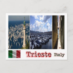 Italy - Friuli Venice Giulia - Trieste Mosaic - Postcard