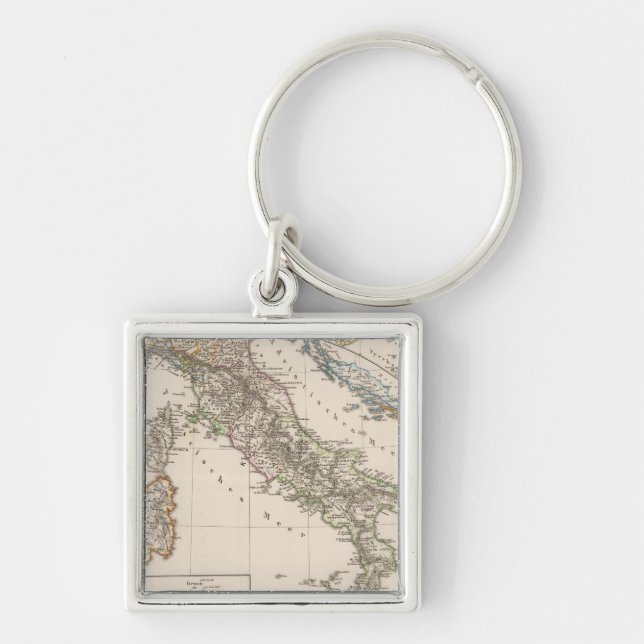 Italy from 1450 to 1792 key ring (Front)