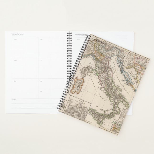 Italy from 1450 to 1792 planner (Display)