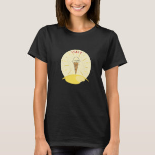 Italy Gelato Ice cream   T-Shirt