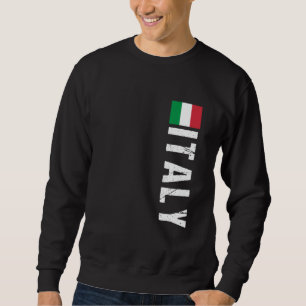 Italy Gift Flag Italy Vintage Italia Italiano Ital Sweatshirt