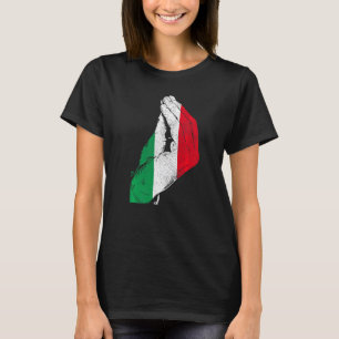 Italy Hand Gesture Italia Italian Flag Pride T-Shirt