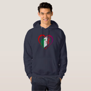 Italy heart hoodie