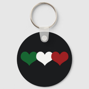 Italy Heart Key Ring