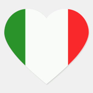 italy heart sticker