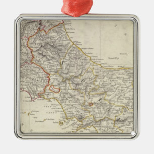 Italy II Metal Tree Decoration