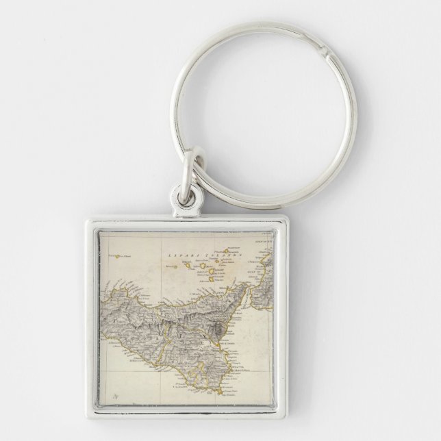 Italy III Key Ring (Front)