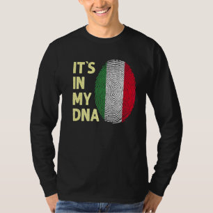 Italy In My Dna Italian Flag Team Italia T-Shirt