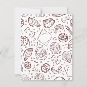 Italy is renowned for its incredible cuisine holiday card