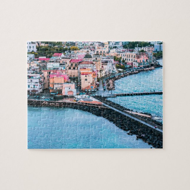 Italy Ischia Old Town Souvenir Jigsaw Puzzle (Horizontal)