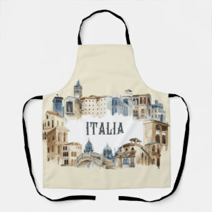 Italy Italia Apron
