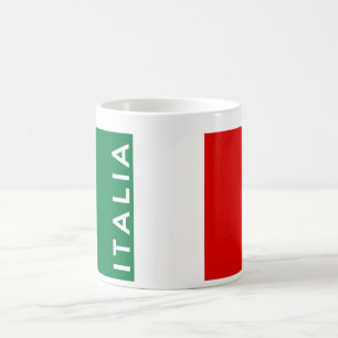 italy italia flag country text name coffee mug