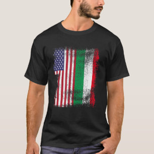 Italy Italia Italian American Flag Pride Vintage T-Shirt