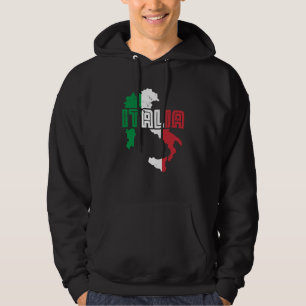 Italy Italia Rome Italian 3 Hoodie