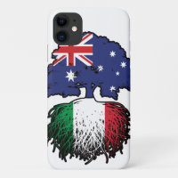 Italy Italian Australian Australia Tree Roots Flag