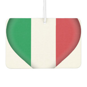 Italy (Italian) Flag Car Air Freshener