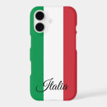 Italy & Italian Flag fashion, travel / sports<br><div class="desc">Iphone Case (Mobile): Italy & Italian Flag fashion - love my country,  national patriots,  travel,  holiday /sports fans</div>