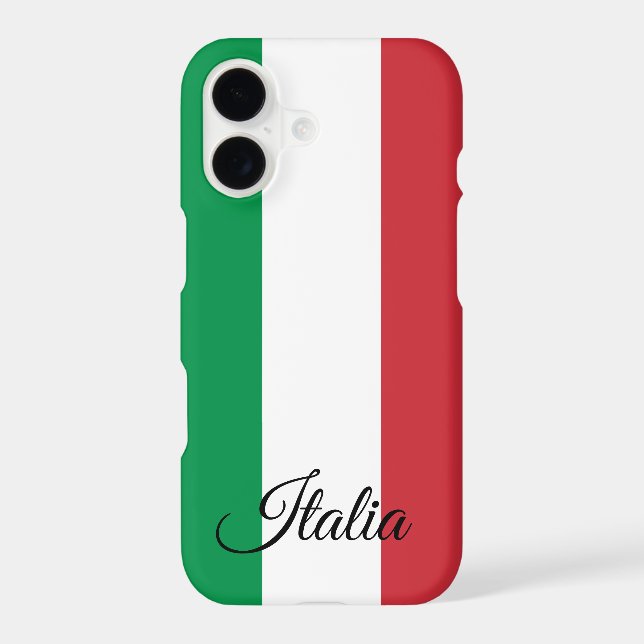 Italy & Italian Flag fashion, travel / sports (Back)