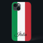 Italy & Italian Flag fashion, travel / sports iPhone 13 Case<br><div class="desc">Iphone Case (Mobile): Italy & Italian Flag fashion - love my country,  national patriots,  travel,  holiday /sports fans</div>