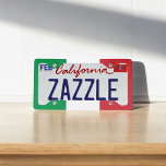 Italy Italian Flag Licence Plate Frame<br><div class="desc">Italian flag of Italy.</div>