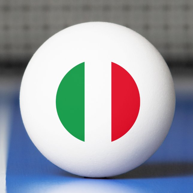 Italy Italian Flag Red White Green Italia Ping Pong Ball (Italy Italian Flag Red White Green Italia Ping Pong Ball)