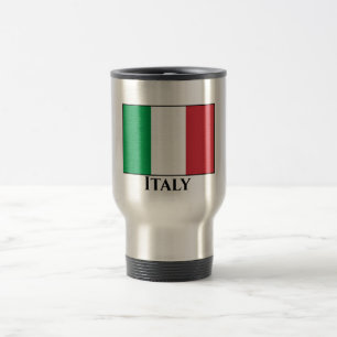 Italy (Italian) Flag Travel Mug