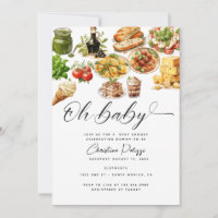 Italy | Italian Food | Baby Shower